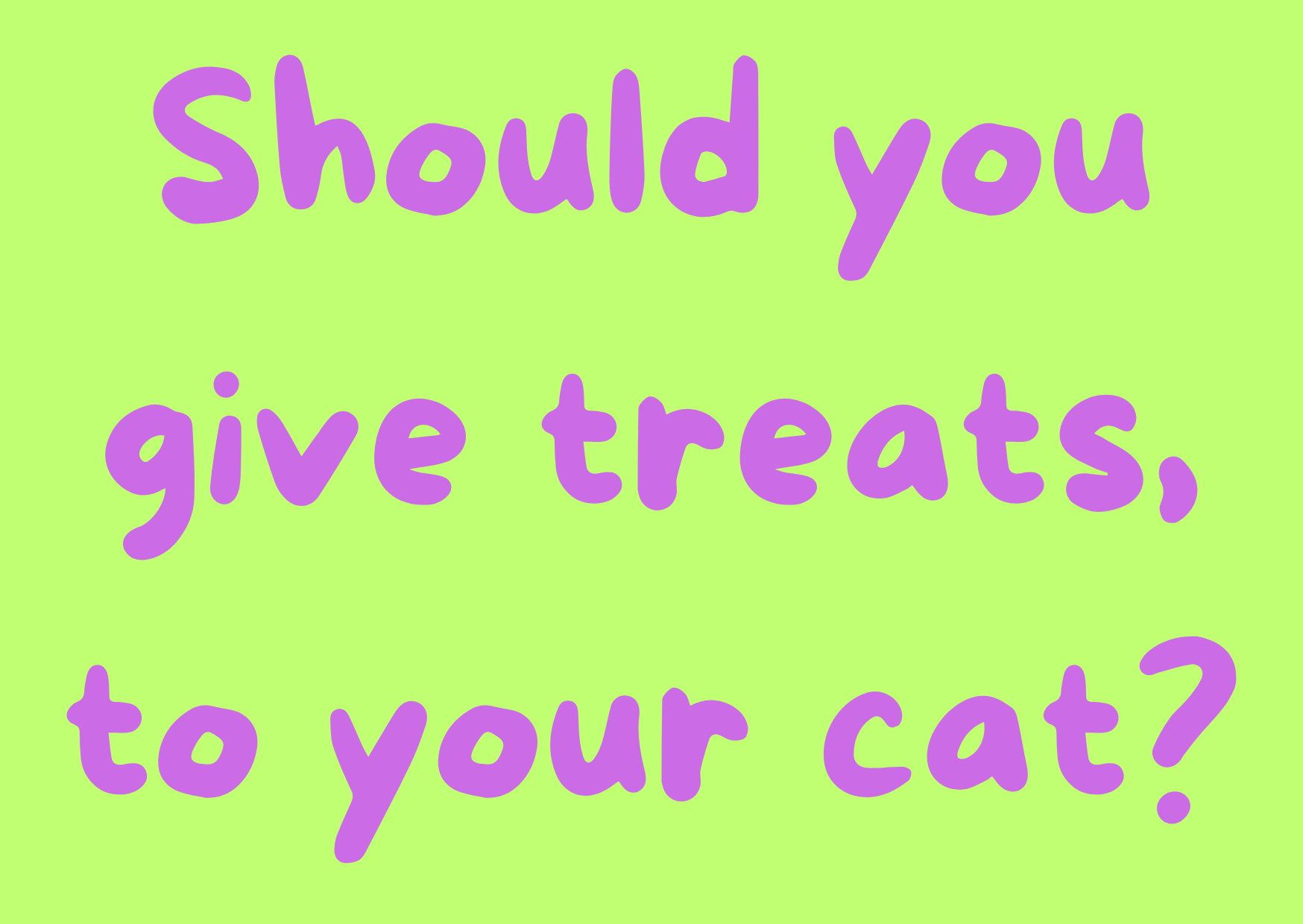 Should You Give Treats to Your Cat? And What Are the Best Ones?
