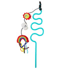 Mad Cat Rainbow Chaser Wand with Catnip and Silvervine Toys