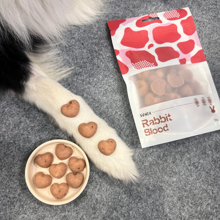 Waita Pet Freeze-Dried Rabbit Blood Hypoallergenic Pet Treat