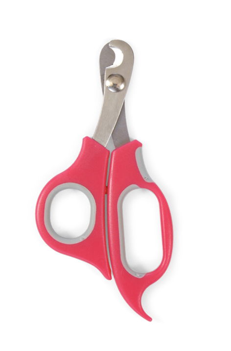 Ergo Cat Nail Clipper Scissor-Action Precision Trimmer with Non-Slip Handles
