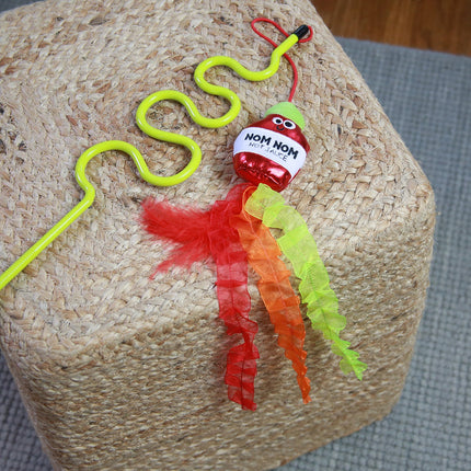 Mad Cat Nom Nom Hot Sauce Ribbon Wand with Silvernip
