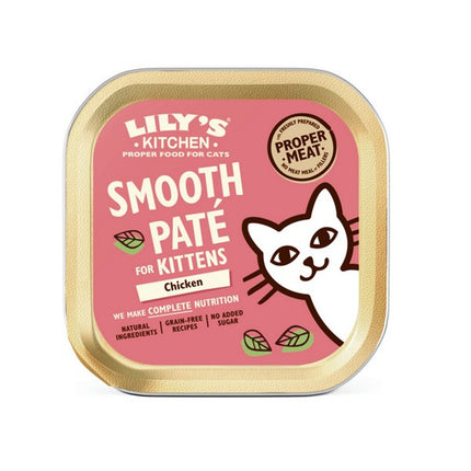 Lily's Kitchen Smooth Pate Selection Multipack for Kittens 8x85g