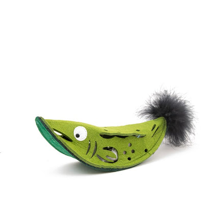 Fiesta Rocking Felt Fish Cat Toy