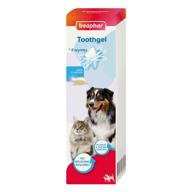 Beaphar Tooth Gel 100g Enzymatic Dental Care for Pets