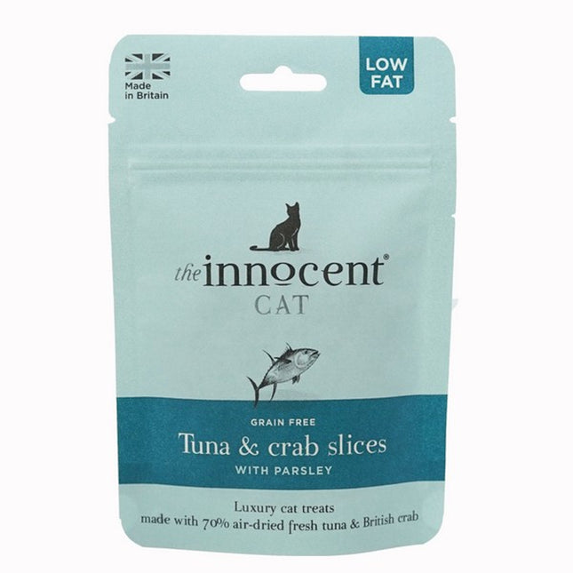 Innocent Cat Tuna and Crab Slices 70g Grain-Free Low-Fat