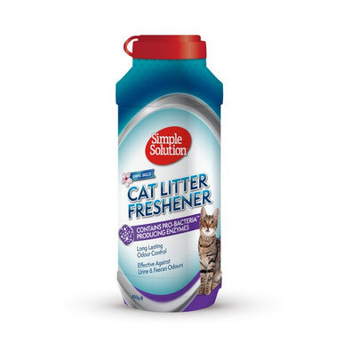 Simple Solution Cat Litter Freshener Granules 600g Odour Neutraliser