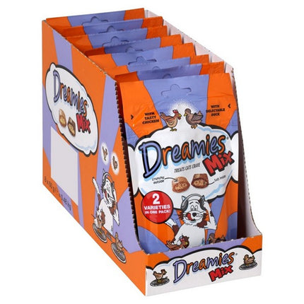 Dreamies Duck Cat Treats 60g – Crunchy Outside Soft Inside