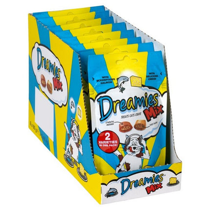 Dreamies Duck Cat Treats 60g – Crunchy Outside Soft Inside