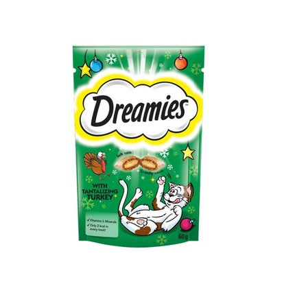 Dreamies Duck Cat Treats 60g – Crunchy Outside Soft Inside