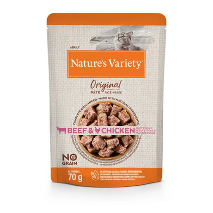 Nature's Variety Original Cat Wet Food Multipack Pouches 12x70g