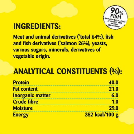 Dreamies Meaty Sticks Salmon Flavour Cat Treats Crunchy Soft Sticks