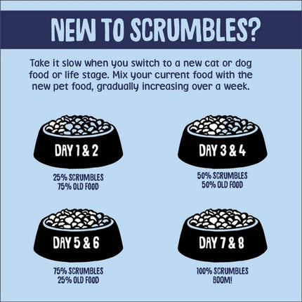 Scrumbles Kitten Chicken Dry Cat Food 2.5kg Gut-Friendly