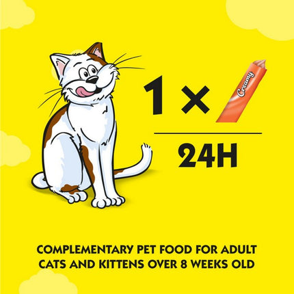 Dreamies Creamy Chicken Cat Treats 4x10g Soft Creamy Snack