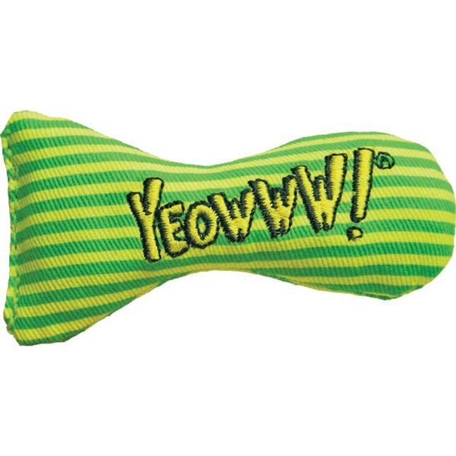 Yeowww! Stinkies Stripes Catnip Toy 3-inch Stripe Scented Plush
