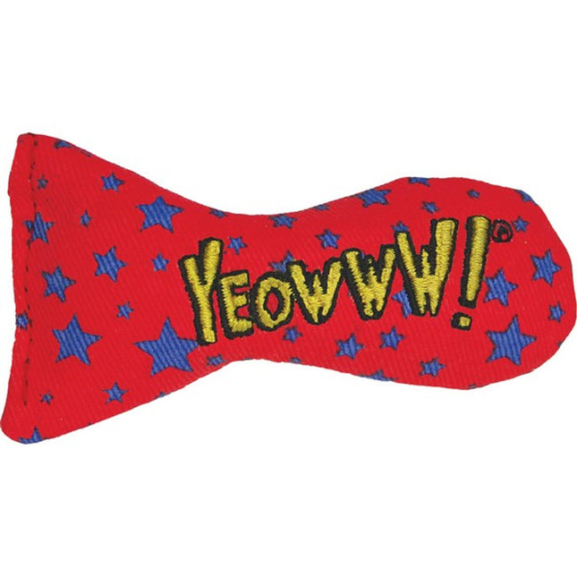 Yeowww! Stinkies Star Cat Toy 3-Inch with Organic Catnip