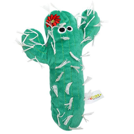 Mad Cat Big Cactus Kicker Plush Cat Toy with Catnip