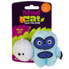 Mad Cat Yowlin Yeti Cat Toy 2-Pack Plush Yeti Snowball