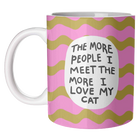 'I Love My Cat' Mug by The Paper Tail: Mug Premium 11oz