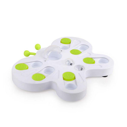 All For Paws Interactive Butterfly Treat Puzzle – Suction-Fixed Feeder
