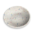 Tarhong Terrazzo Brights Ceramic Pet Saucer 5.2in 0.75 Cup - Speckled
