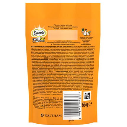 Dreamies Shakeups Rockin Roost Cat Treats with Multivitamins 55g Pack