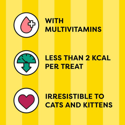 Dreamies Shakeups Rockin Roost Cat Treats with Multivitamins 55g Pack