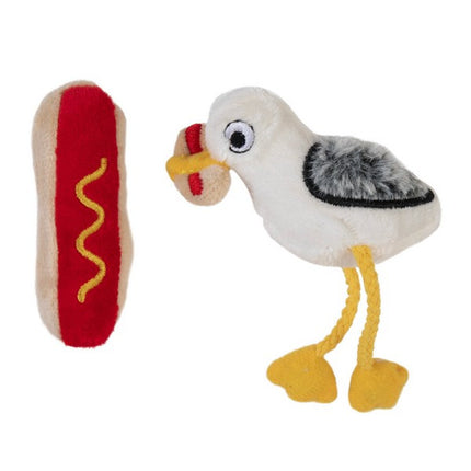 Mad Cat Hotdog Thief Cat Toy 2 Pack