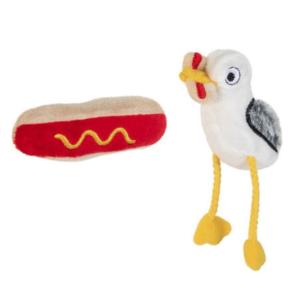 Mad Cat Hotdog Thief Cat Toy 2 Pack