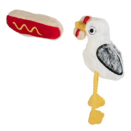 Mad Cat Hotdog Thief Cat Toy 2 Pack
