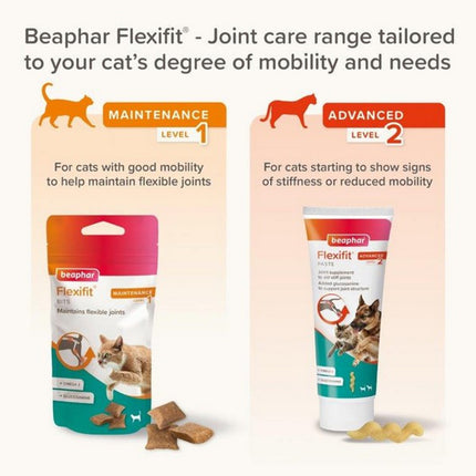 Beaphar Flexifit Cat Bits Joint Support Treats with Glucosamine