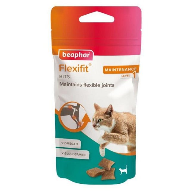 Beaphar Flexifit Cat Bits Joint Support Treats with Glucosamine