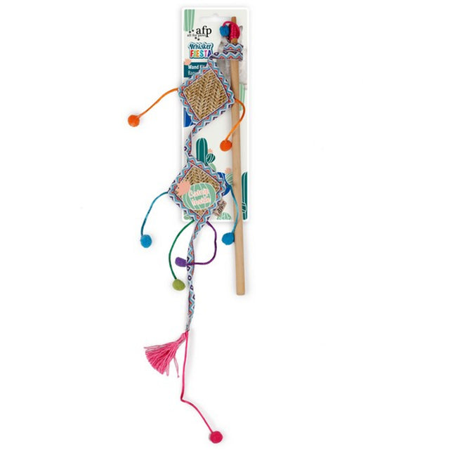 All For Paws Whisker Fiesta Wand Kite Cat Teaser Toy