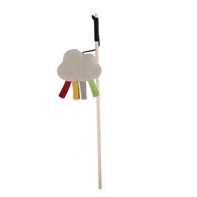 All For Paws Weather Friend Cloud Cat Wand Toy Catnip
