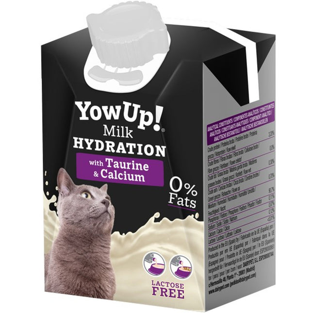 YowUp Hydration Milk for Cats 200ml Lactose-Free Taurine Enriched