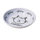Tarhong Black and White Cat Yummy Pet Saucer 0.75 Cup