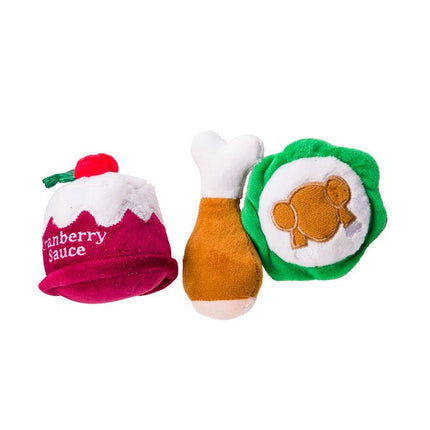 House of Paws Christmas Dinner 3 Pack Cat Toys