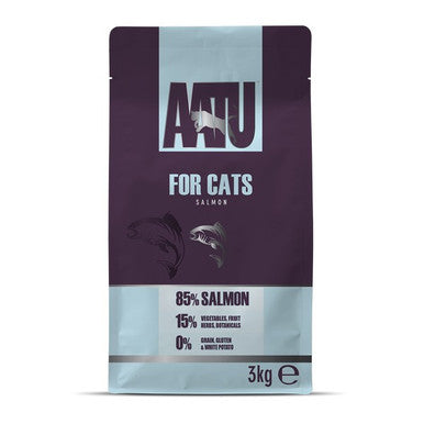 AATU 80/15 Cat Fish Grain-Free High-Meat Salmon & Herring 3kg