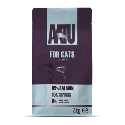 AATU 80/15 Cat Fish Grain-Free High-Meat Salmon & Herring 3kg
