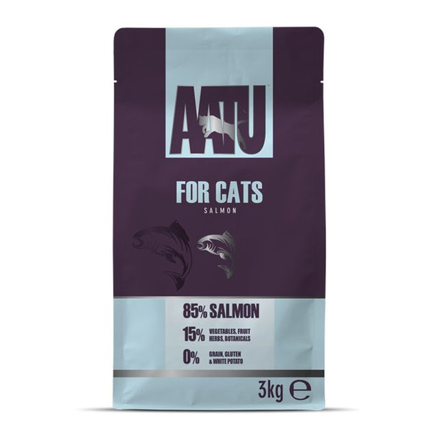 AATU 80/15 Cat Fish Grain-Free High-Meat Salmon & Herring 3kg