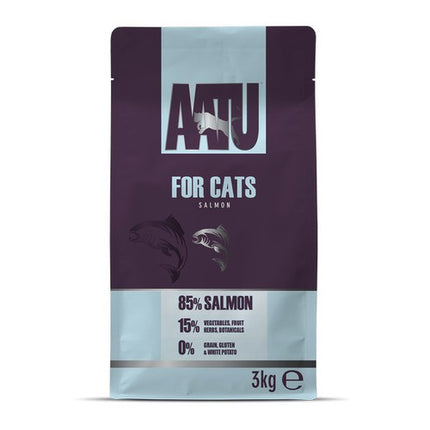 AATU 80/15 Cat Fish Grain-Free High-Meat Salmon & Herring 3kg
