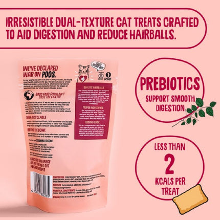 Scrumbles Krunchies Anti-hairball Cat Pillow Treats 60g