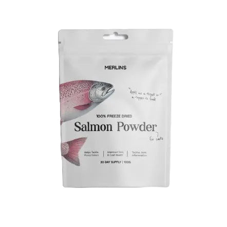 Merlins 100% Freeze Dried Salmon Powder 100g