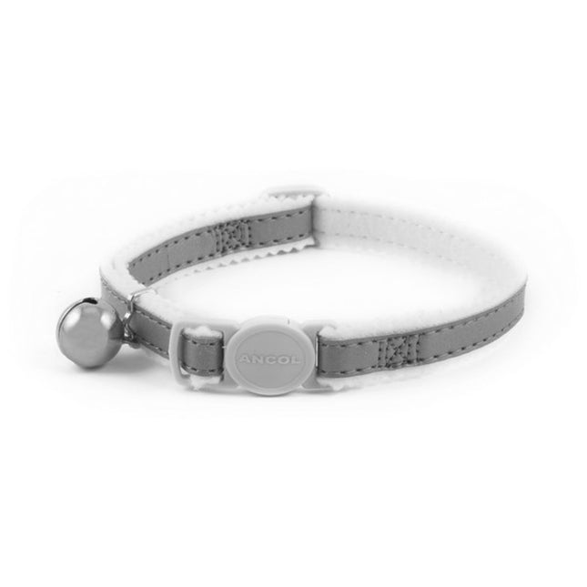Ancol Reflective Cat Collar with Break-Away Buckle and Bell
