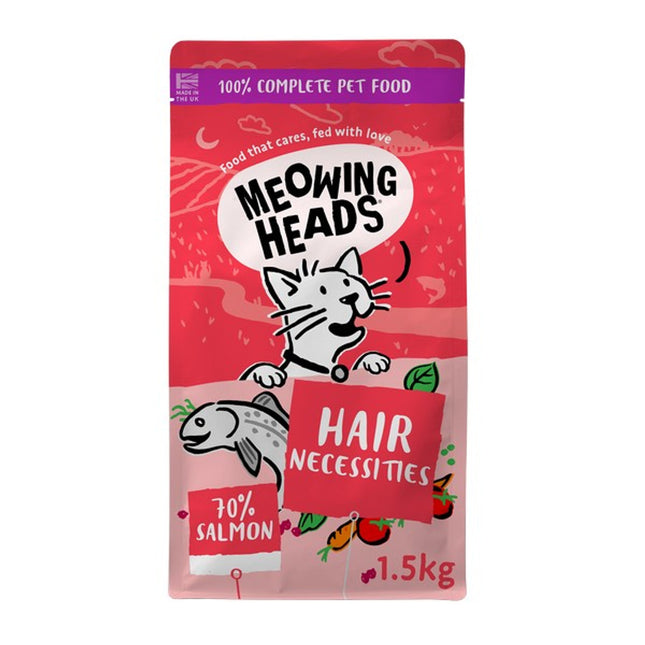 Meowing Heads So-Fish-Ticated Salmon Adult Cat Food 1.5kg Bag