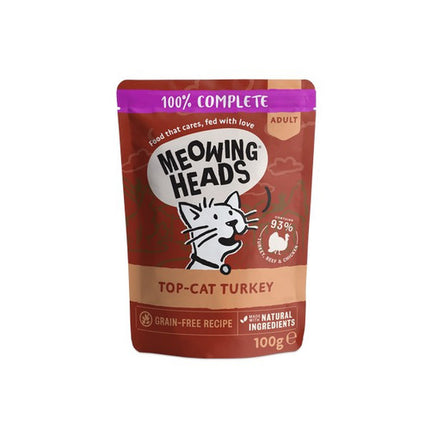 Meowing Heads Supurr Surf & Turf Cat Food Pouch 100g