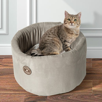 Danish Design Cat Cosy Arctic Round Bed Medium 50cm Plush