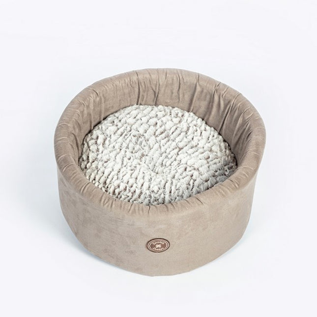 Danish Design Cat Cosy Arctic Round Bed Medium 50cm Plush