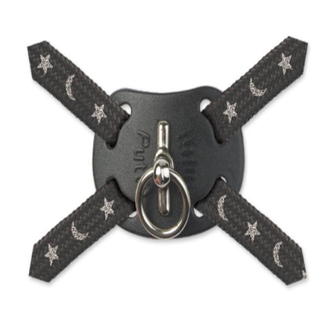 Ancol Moon and Stars Cat Harness and Lead Set Black