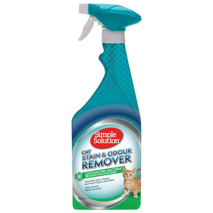 Simple Solution Cat Stain & Odour Eliminator Trigger Spray 750ml