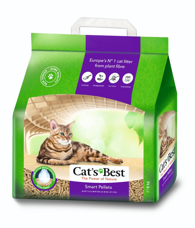 Cat's Best Smart Pellet Nature Gold Clumping Cat Litter 5kg